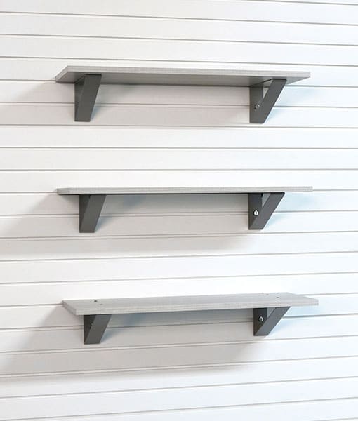 Can the shelf be moved easily within the system?