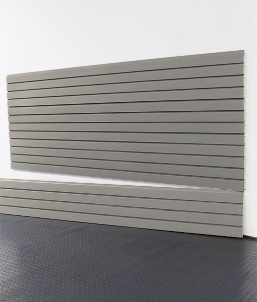 How much weight can the slatwall support at the panel surface with SD InstallStrips?