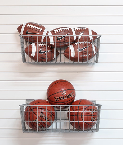 Where can I find video demonstrations of storeWALL garage products?