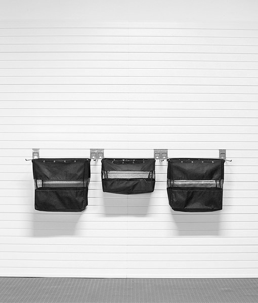 Why is this bag bundle beneficial for garage storage?