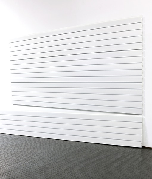 8' Heavy Duty Slatwall Case-Brite White Questions & Answers