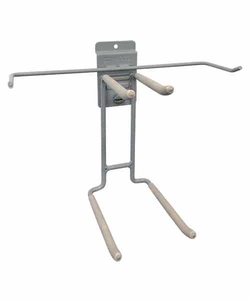 How far does the Tri-Ski Hook reach off the wall?