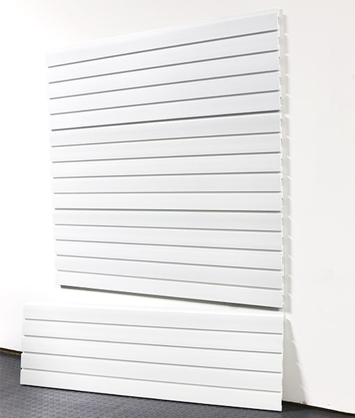 4' Heavy Duty Slatwall Case-Brite White Questions & Answers