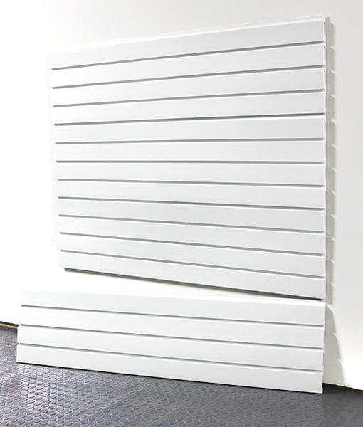 4' Standard Duty Slatwall Case-Brite White Questions & Answers