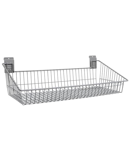 Is the extra-large basket compatible with storeWALL slatwall systems?